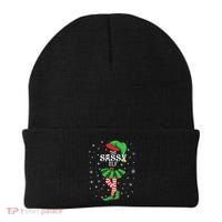 The Sassy Elf Funny Christmas Beanie thumb 0