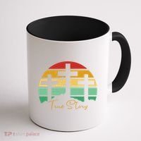 True Story Easter Cross Retro Sunset Coffee Mug thumb 1