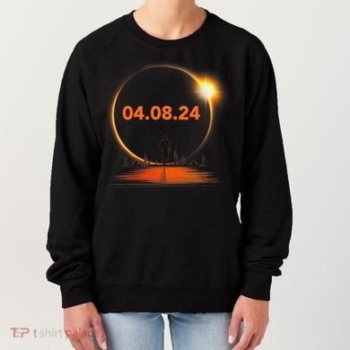 Total Solar Eclipse 2024 USA April 8 2024 Women's Sweatshirt