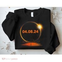 Total Solar Eclipse 2024 USA April 8 2024 Sweatshirt thumb 2