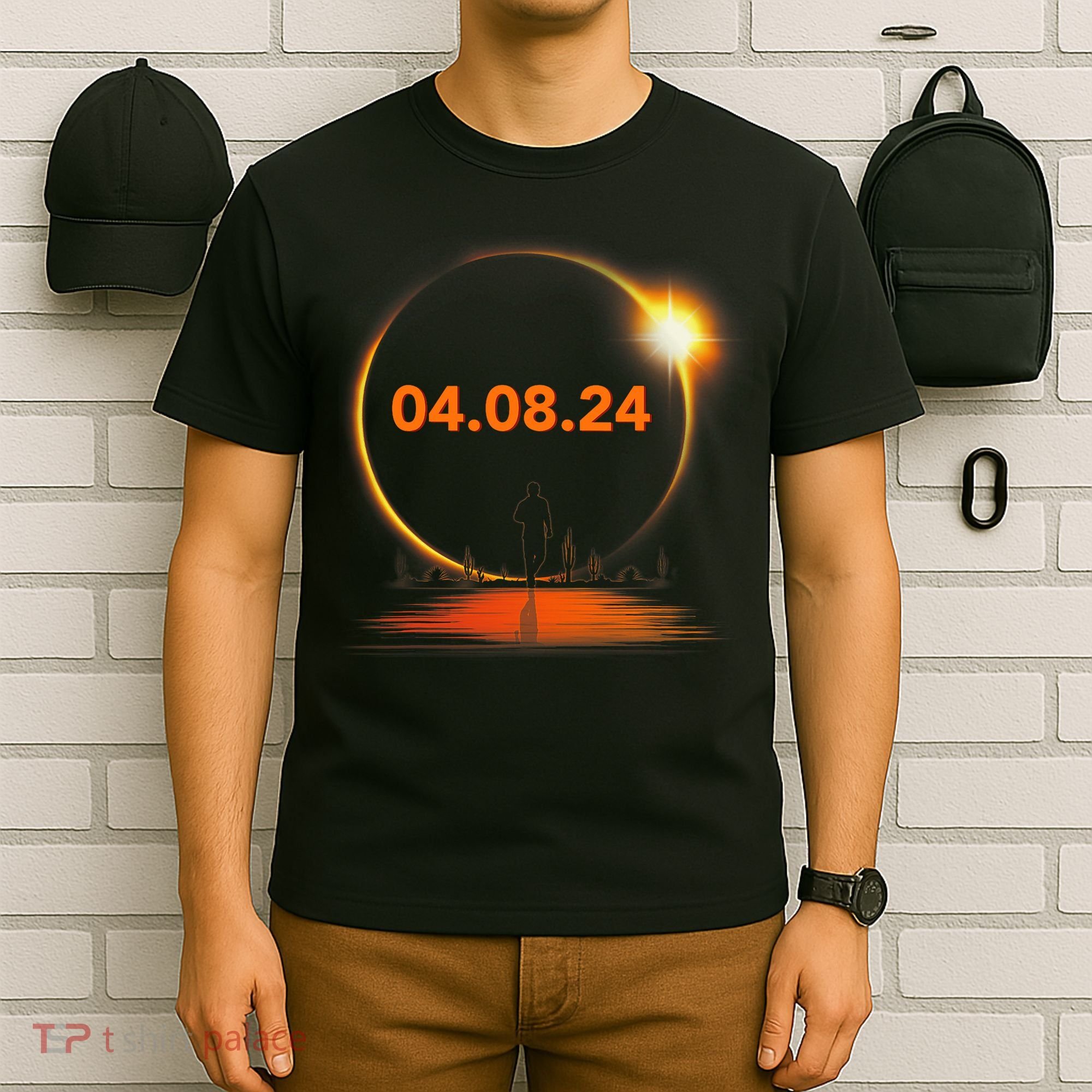 Total Solar Eclipse 2024 USA April 8 2024 T-Shirt