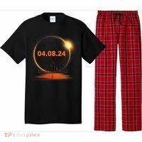 Total Solar Eclipse 2024 USA April 8 2024 Pajama Set thumb 0