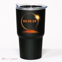 Total Solar Eclipse 2024 USA April 8 2024 Tumbler thumb 0