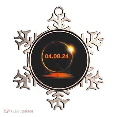 Total Solar Eclipse 2024 USA April 8 2024 Ornament