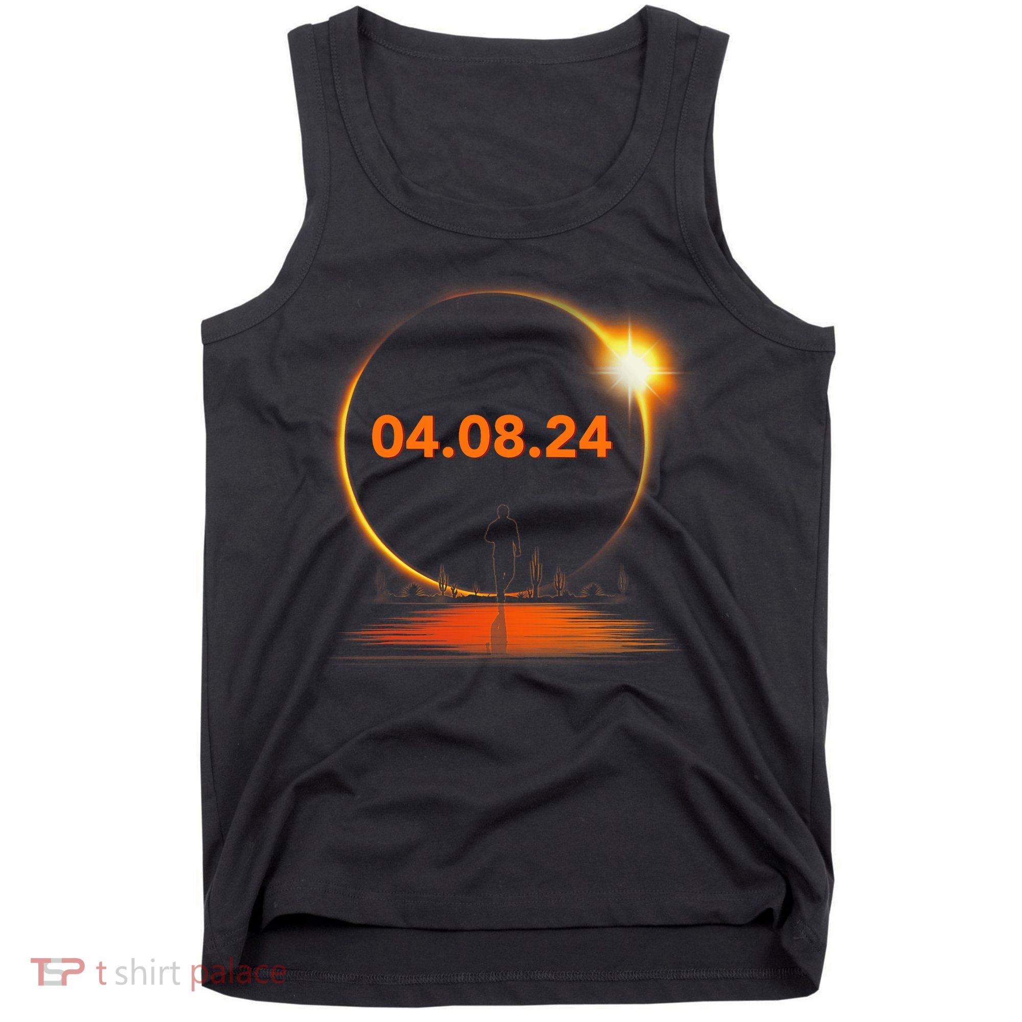 Total Solar Eclipse 2024 USA April 8 2024 Tank Top