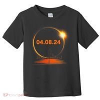 Total Solar Eclipse 2024 USA April 8 2024 Toddler T-Shirt thumb 0