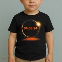 Total Solar Eclipse 2024 USA April 8 2024 Toddler T-Shirt thumb 2