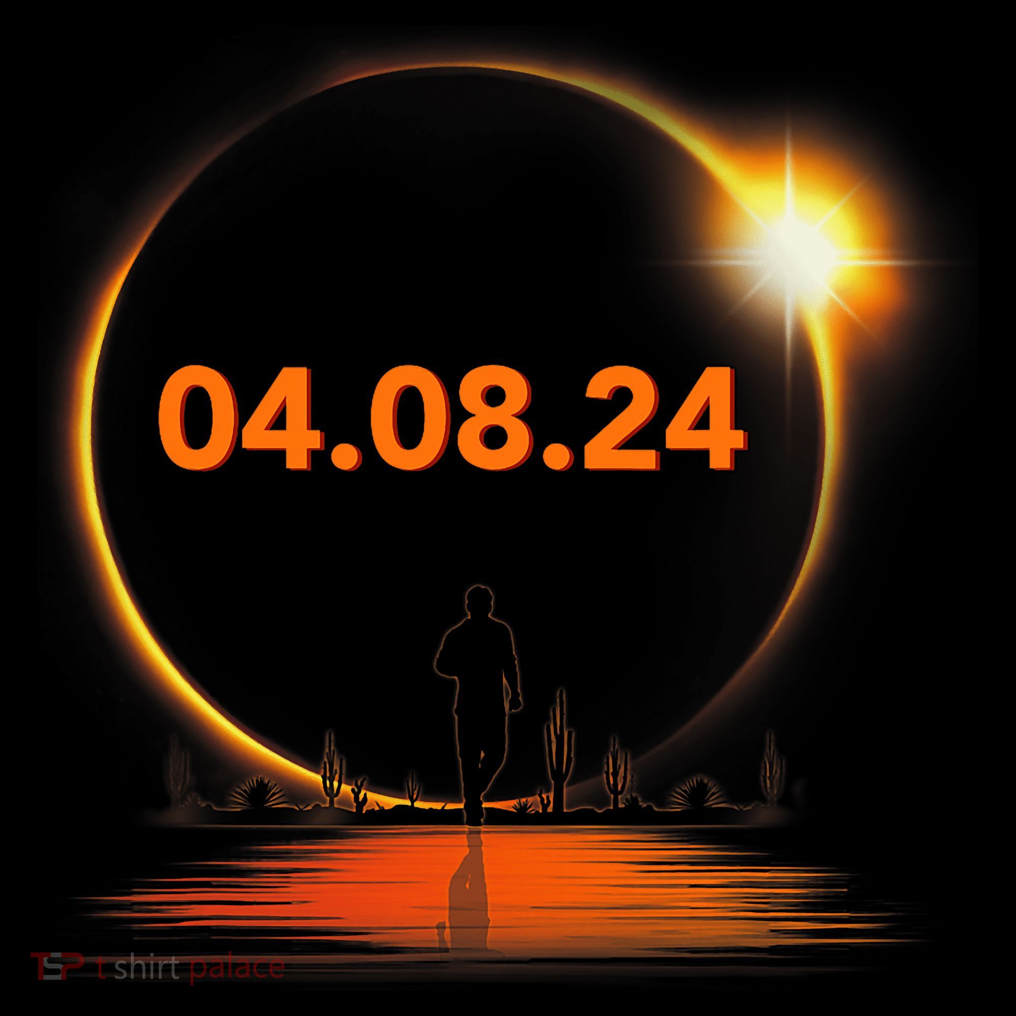 Total Solar Eclipse 2024 USA April 8 2024 Toddler T-Shirt