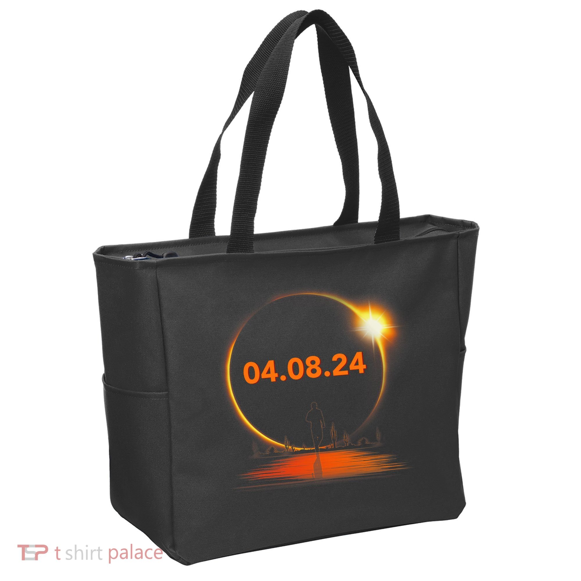 Total Solar Eclipse 2024 USA April 8 2024 Tote Bag