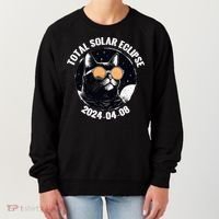 Total Solar Eclipse 2024  Women's Sweatshirt thumb 0