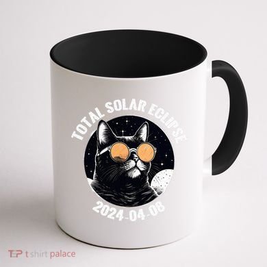 Total Solar Eclipse 2024  Coffee Mug back
