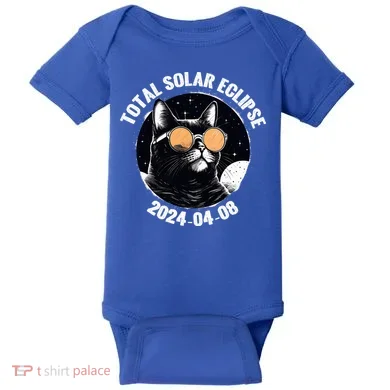 Total Solar Eclipse 2024  Baby Bodysuit