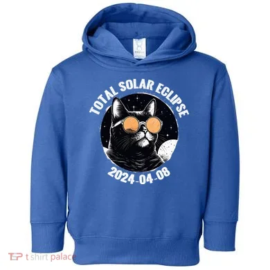Total Solar Eclipse 2024  Toddler Hoodie