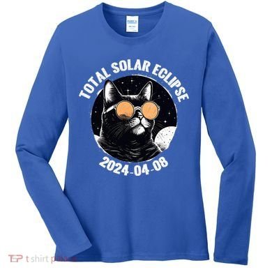 Total Solar Eclipse 2024  Women's Long Sleeve Shirt