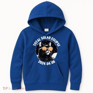 Total Solar Eclipse 2024  Kids Hoodie