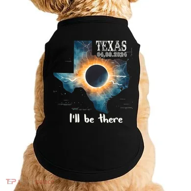 Total Solar Eclipse 2024 Texas Doggie Tank