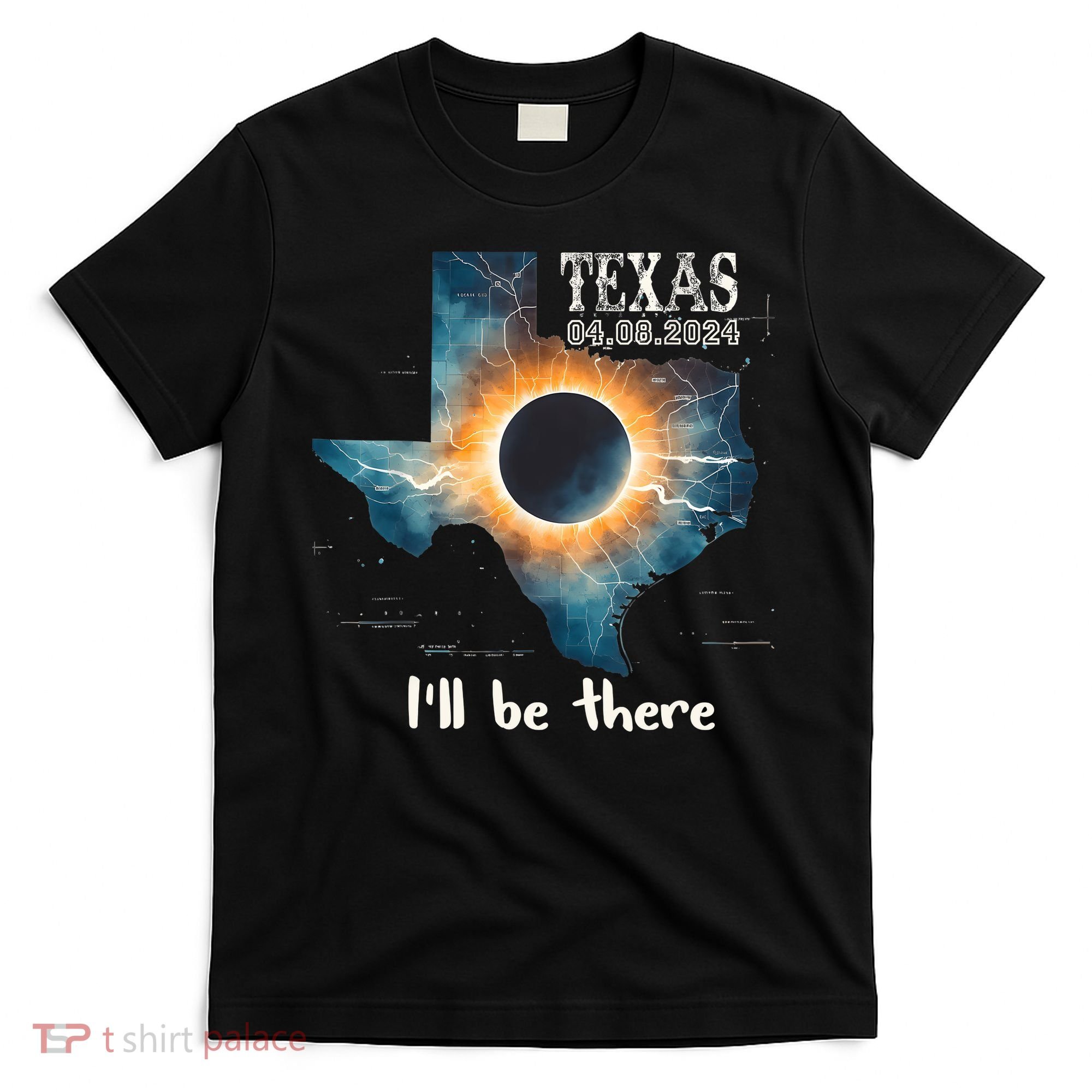 Total Solar Eclipse 2024 Texas T-Shirt