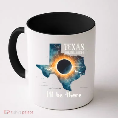 Total Solar Eclipse 2024 Texas Coffee Mug