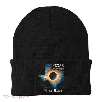 Total Solar Eclipse 2024 Texas Beanie