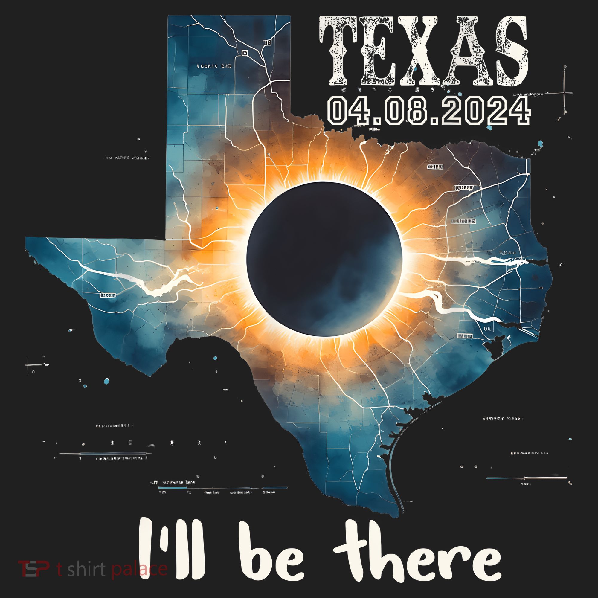 Total Solar Eclipse 2024 Texas Tumbler