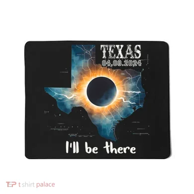 Total Solar Eclipse 2024 Texas Mousepad