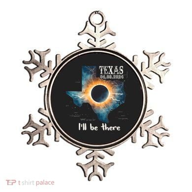 Total Solar Eclipse 2024 Texas Ornament