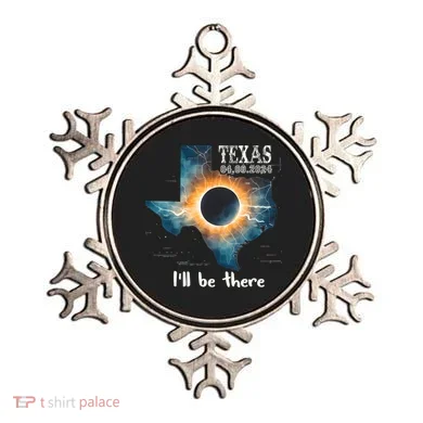 Total Solar Eclipse 2024 Texas Ornament