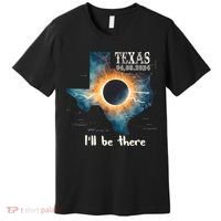 Total Solar Eclipse 2024 Texas Premium T-Shirt thumb 0