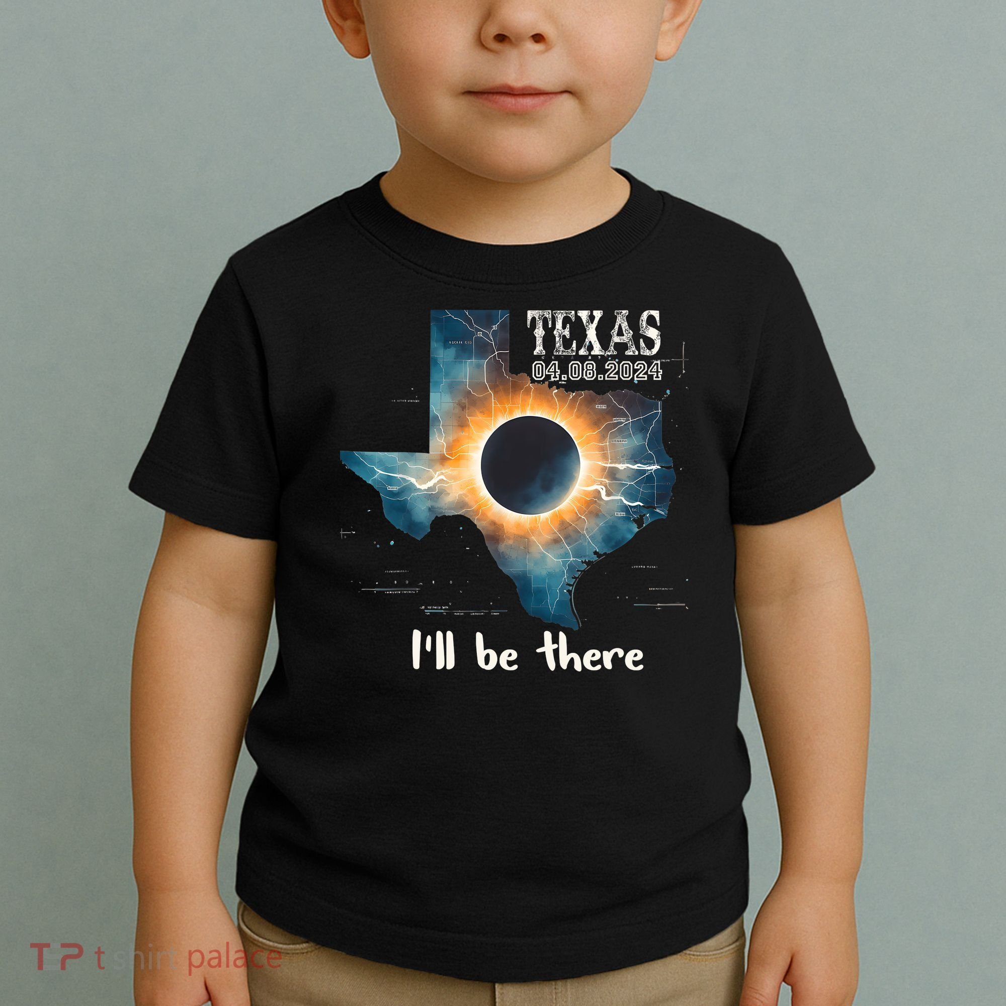 Total Solar Eclipse 2024 Texas Toddler T-Shirt
