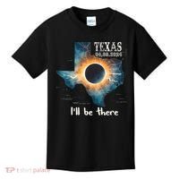 Total Solar Eclipse 2024 Texas Kids T-Shirt thumb 0