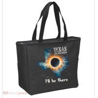 Total Solar Eclipse 2024 Texas Tote Bag thumb 2