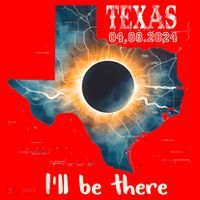 Total Solar Eclipse 2024 Texas Santa Hat thumb 1