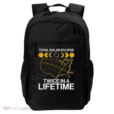 Total Solar Eclipse Twice In A Lifetime 2017 2024 Backpack