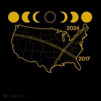 Total Solar Eclipse Twice In A Lifetime 2017 2024 Coffee Mug thumb 5
