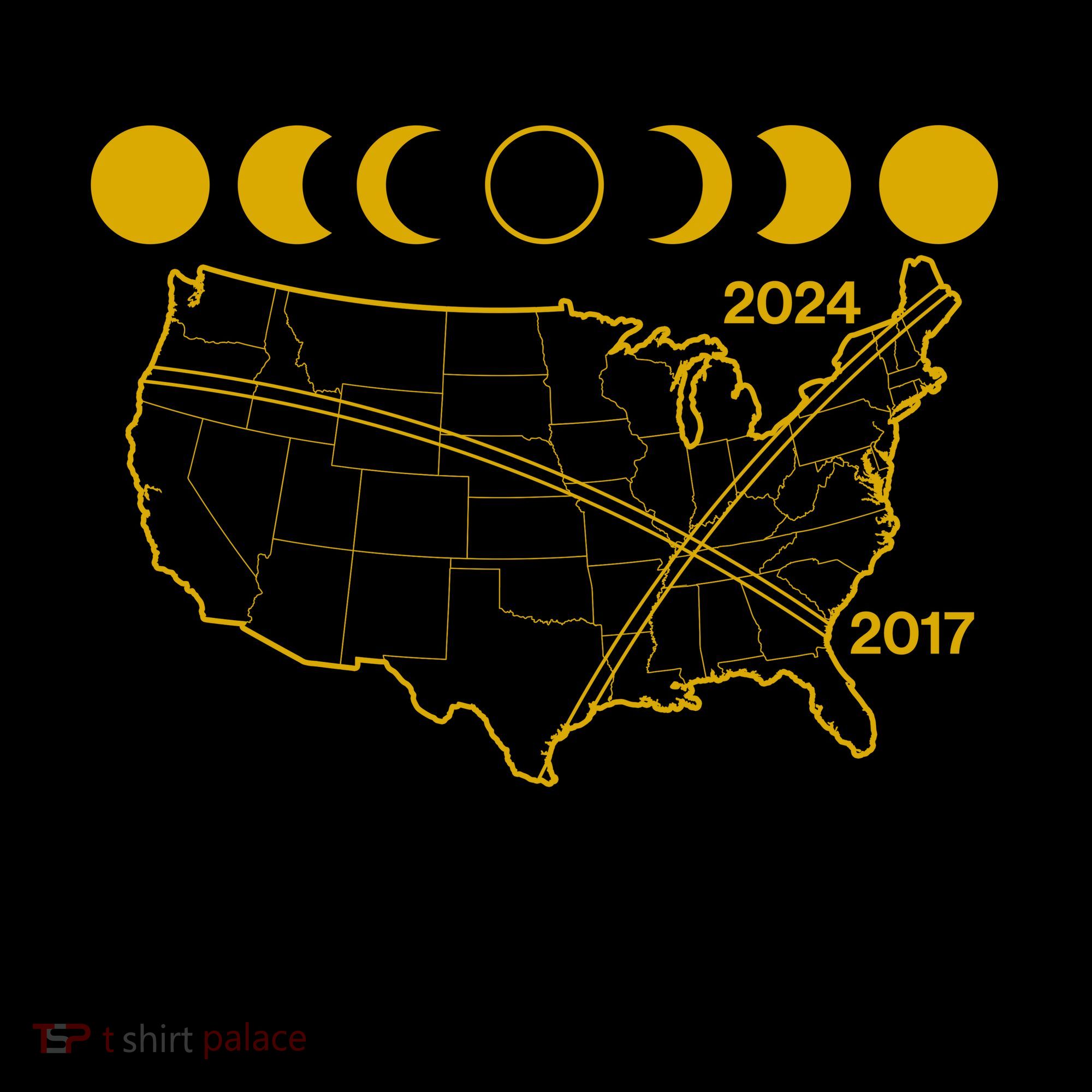 Total Solar Eclipse Twice In A Lifetime 2017 2024 Coffee Mug