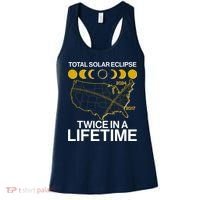 Total Solar Eclipse Twice In A Lifetime 2017 2024 Women's Tank Top thumb 0