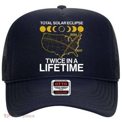 Total Solar Eclipse Twice In A Lifetime 2017 2024 Hat