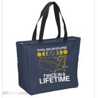 Total Solar Eclipse Twice In A Lifetime 2017 2024 Tote Bag thumb 2