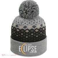 Total Solar Eclipse 2024 The Baniff Cuffed Pom Beanie thumb 0