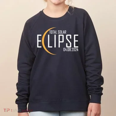 Total Solar Eclipse 2024 Women's Sweatshirt