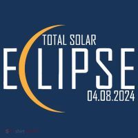 Total Solar Eclipse 2024 Doggie Tank thumb 4