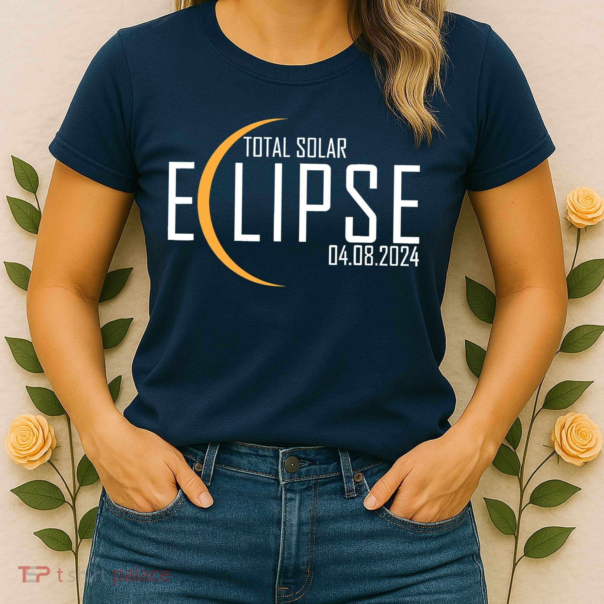 Total Solar Eclipse 2024 Women's T-Shirt