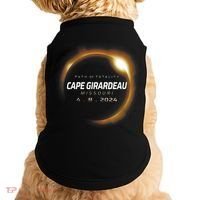 Total Solar Eclipse 2024 Cape Girardeau Missouri April 2024 Doggie Tank thumb 0