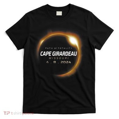Total Solar Eclipse 2024 Cape Girardeau Missouri April 2024 T-Shirt