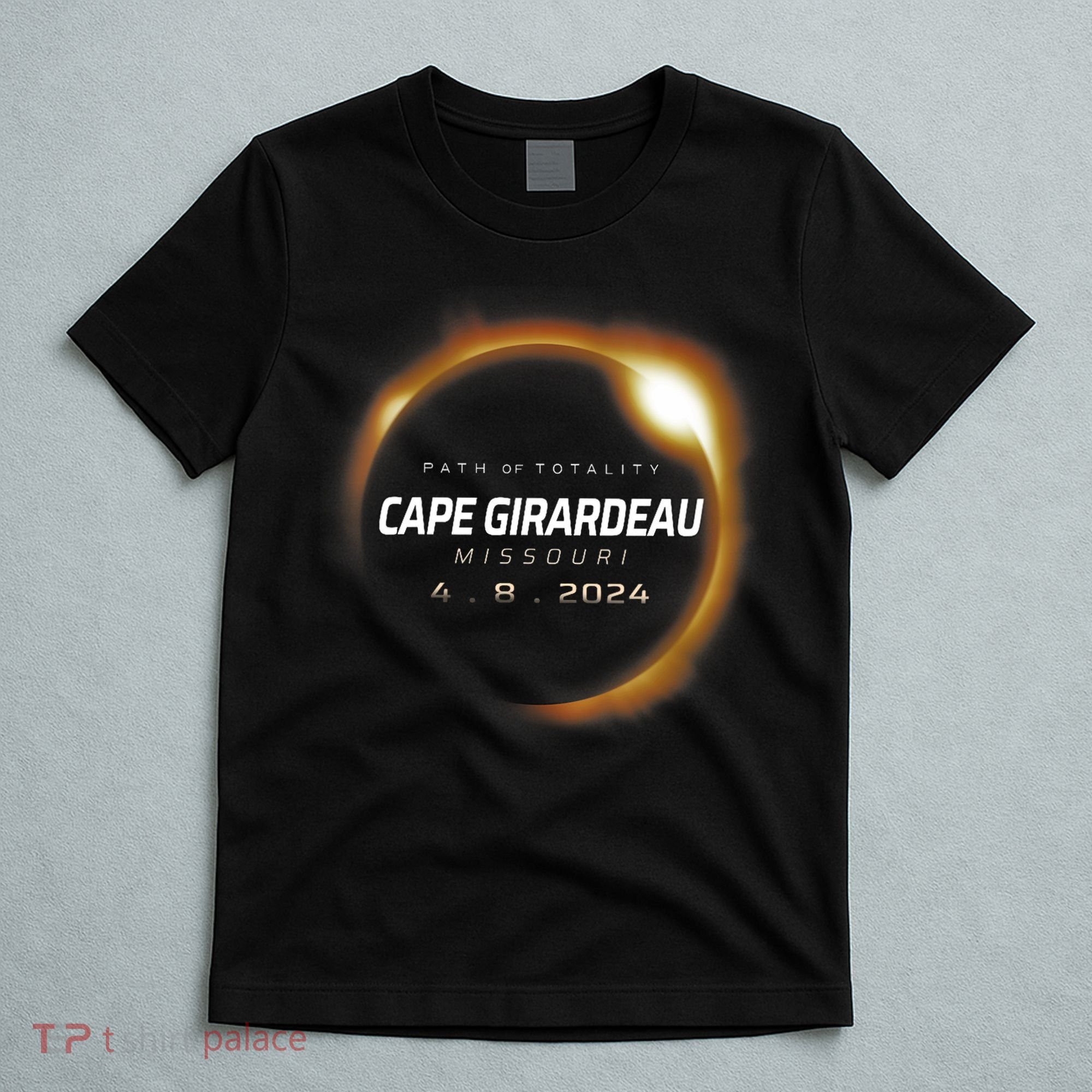 Total Solar Eclipse 2024 Cape Girardeau Missouri April 2024 T-Shirt