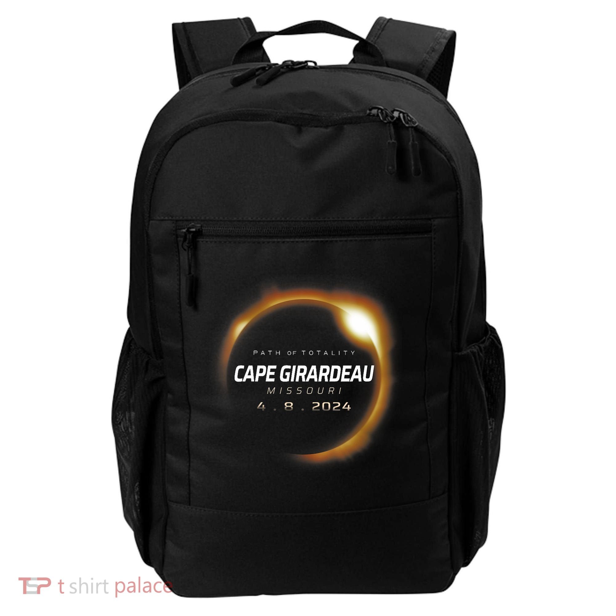 Total Solar Eclipse 2024 Cape Girardeau Missouri April 2024 Backpack