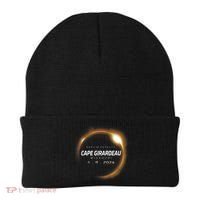 Total Solar Eclipse 2024 Cape Girardeau Missouri April 2024 Beanie thumb 0