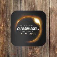Total Solar Eclipse 2024 Cape Girardeau Missouri April 2024 Coaster thumb 0