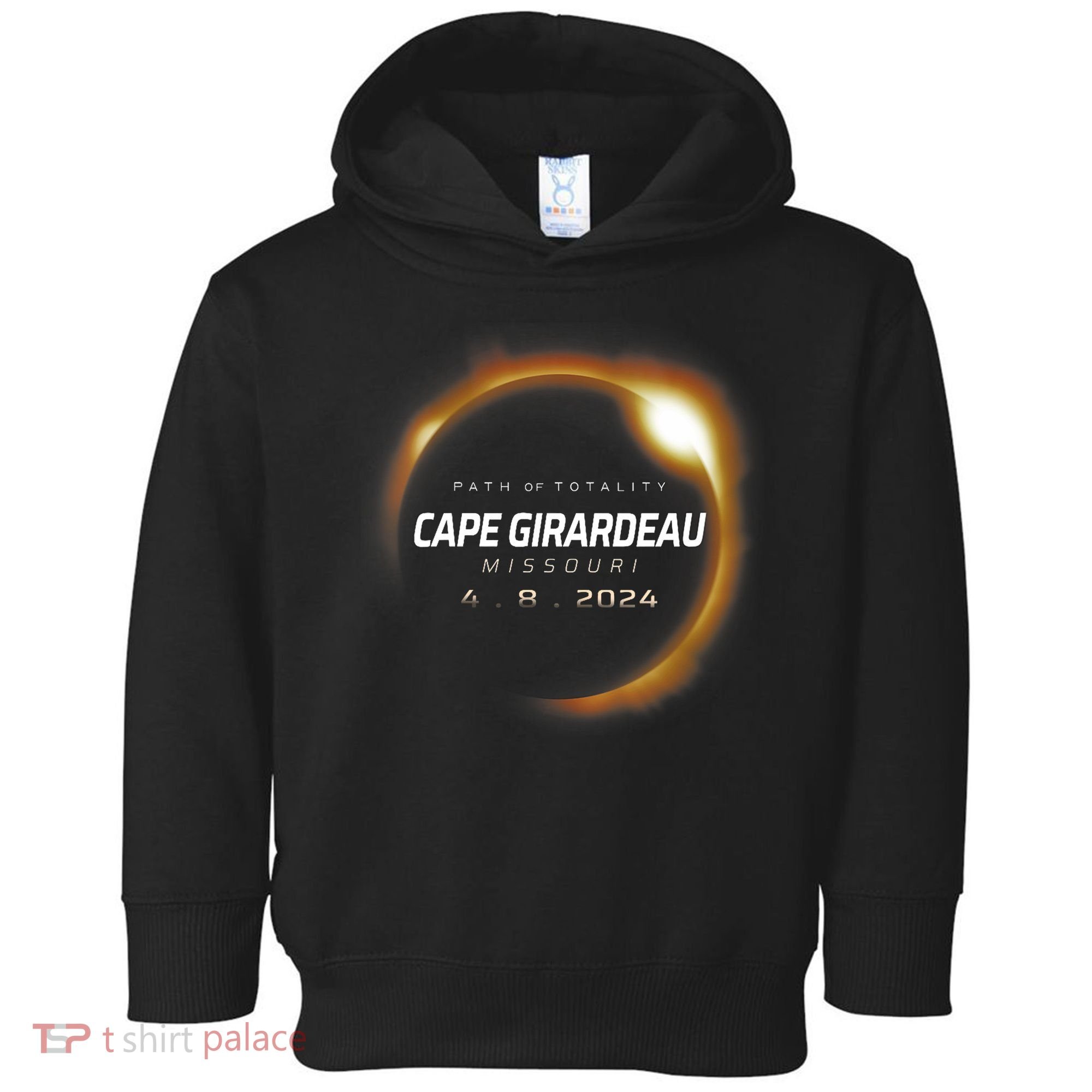 Total Solar Eclipse 2024 Cape Girardeau Missouri April 2024 Toddler Hoodie