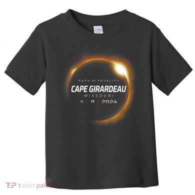 Total Solar Eclipse 2024 Cape Girardeau Missouri April 2024 Toddler T-Shirt